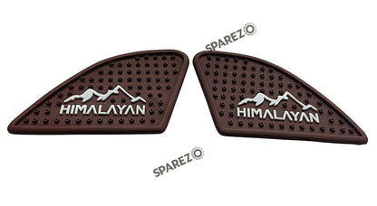 Royal Enfield Himalayan 411 Rubber Tank Pad Pair Brown