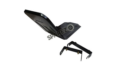 Royal Enfield Hunter 350 Black Color Sumpguard Assembly