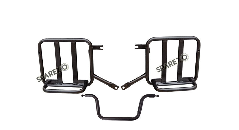Royal Enfield Hunter 350 Black Pannier Mounting Set Assembly