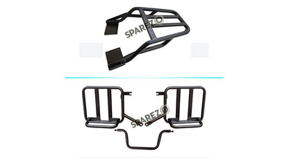 Royal Enfield Hunter 350 Pannier Mounting Pair With Rear Luggage Rack