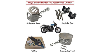 Royal Enfield Hunter 350 Accessory 4 pcs Combo