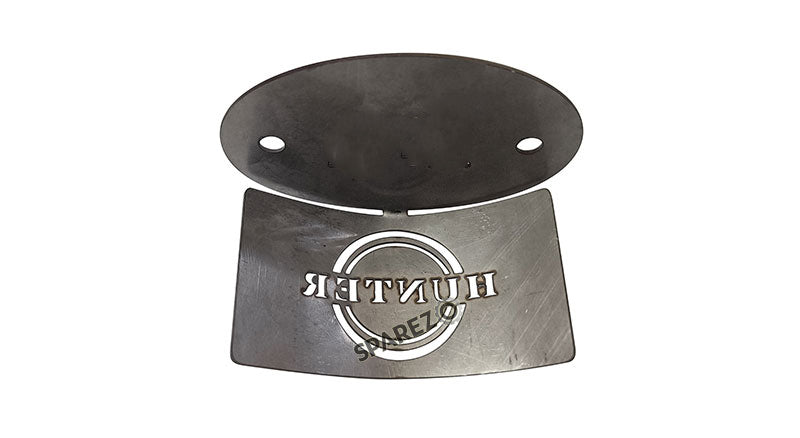 Royal Enfield Hunter 350 Oil Container Guard and Reservoir Cap Silver