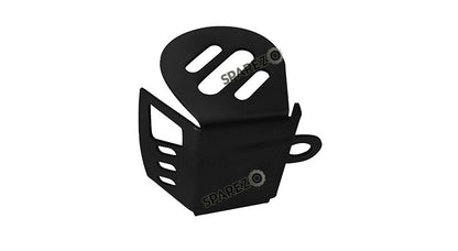 Royal Enfield Hunter 350 Oil Container Guard and Reservoir Cap Black
