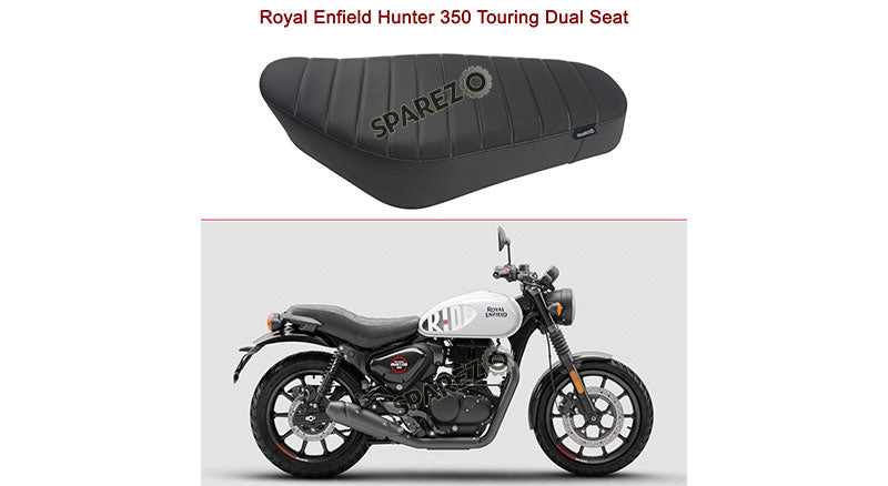 Royal Enfield Hunter 350 Premium Touring Customized Dual Seat