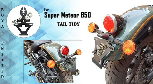 Royal Enfield Super Meteor 650 Blitz Tail Tidy Black