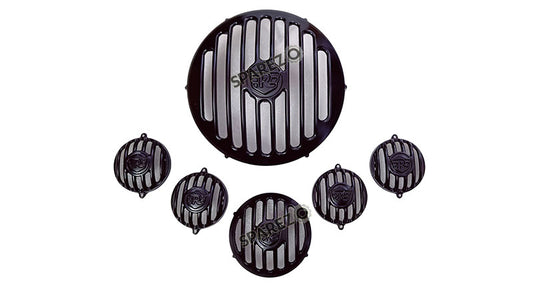 Royal Enfield Hunter 350 Headlight Headlamp Grill Assembly Black