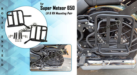 Royal Enfield Super Meteor 650 LH-RH Mounting Pair Black With Fitting