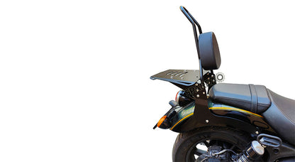 For Royal Enfield Super Meteor 650 Dust Color Tool Bag with Sissy Bar