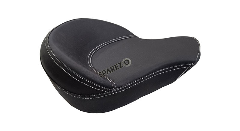 Royal Enfield Classic Reborn 350 Front Customized Black Premium Touring Seat