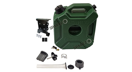 Royal Enfield Himalayan 411 cc BS4 Jerry Can With Mount Green Color