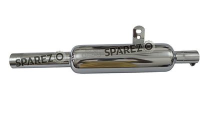 Royal Enfield New Classic Reborn 350 Indori Exhaust Muffler Silencer Chrome