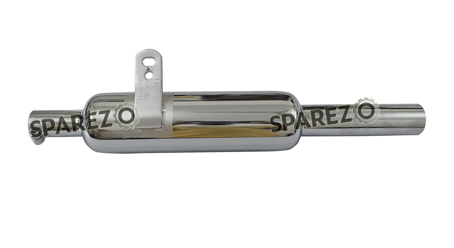 Royal Enfield New Classic Reborn 350 Indori Exhaust Muffler Silencer Chrome