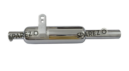 Royal Enfield New Classic Reborn 350 Indori Exhaust Muffler Silencer Chrome
