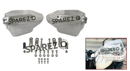 Royal Enfield Meteor Hunter Reborn 350 Himalayan Transparent Style Hand Guard