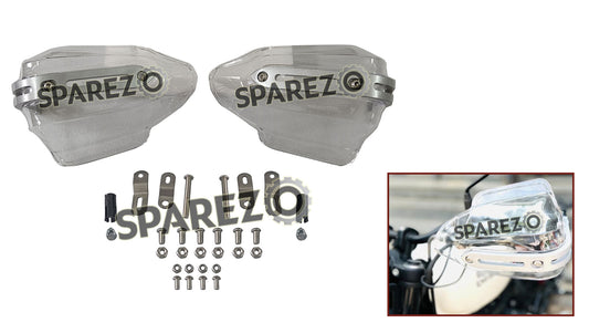 Royal Enfield Meteor Hunter Reborn 350 Himalayan Transparent Style Hand Guard