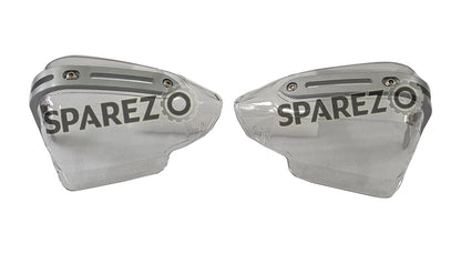 Royal Enfield Meteor Hunter Reborn 350 Himalayan Transparent Style Hand Guard