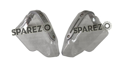 Royal Enfield Meteor Hunter Reborn 350 Himalayan Transparent Style Hand Guard