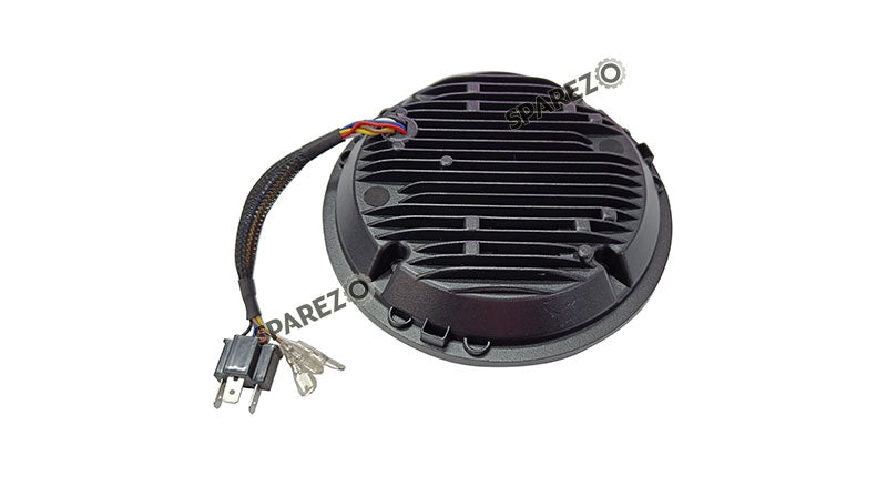 Royal Enfield Classic Reborn 350cc R Sign 7" LED Headlamp Headlight 2022-23