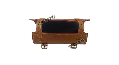 Royal Enfield Meteor and Classic Reborn 350 Big Size Tool Bag lever with Grip Brown