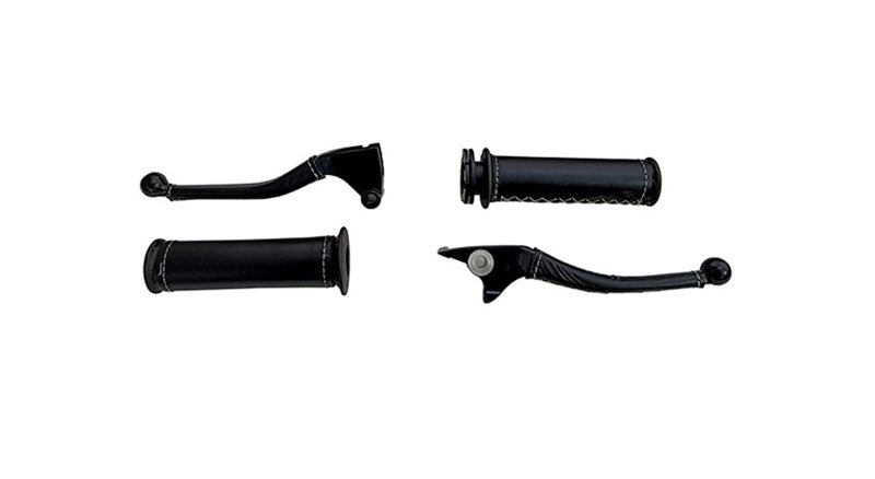 Royal Enfield Classic 500cc Leather Grip and Lever With Tool bag Black