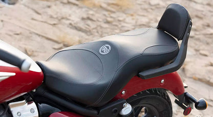 For Royal Enfield Super Meteor 650 Deluxe Touring Dual Seat Black