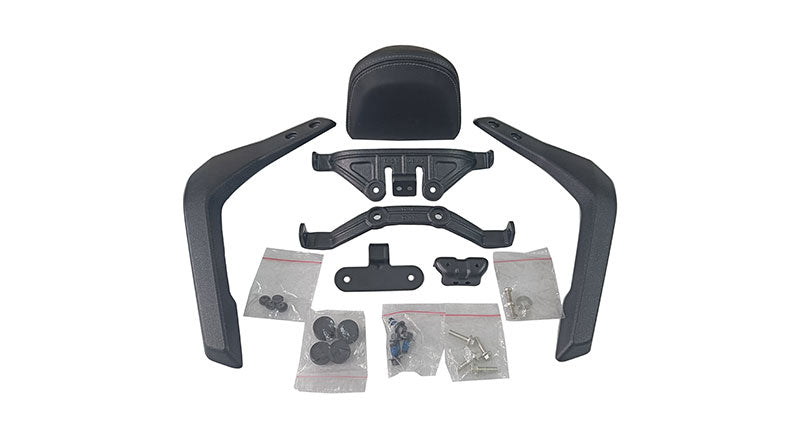 For Royal Enfield Super Meteor 650 Backrest with Black Pad