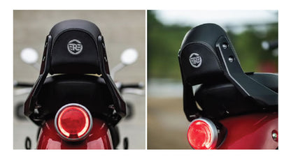 For Royal Enfield Super Meteor 650 Backrest with Black Pad