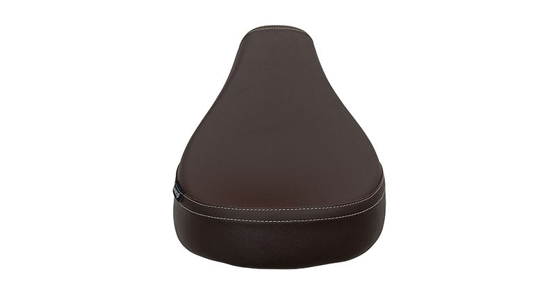 Royal Enfield Classic 350 500 Leatherite Front Low Rider Seat Brown