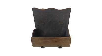 For Royal Enfield Super Meteor 650 Dust Color Tool Bag with Sissy Bar