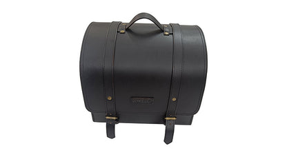 For Royal Enfield Super Meteor 650 Top Luggage Leather Bag Black