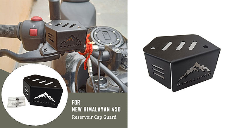 For Royal Enfield New Himalayan 450 SS Reservoir Cap Guard Black