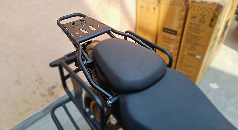 For Royal Enfield New Himalayan 450 Rear Luggage Rack Black