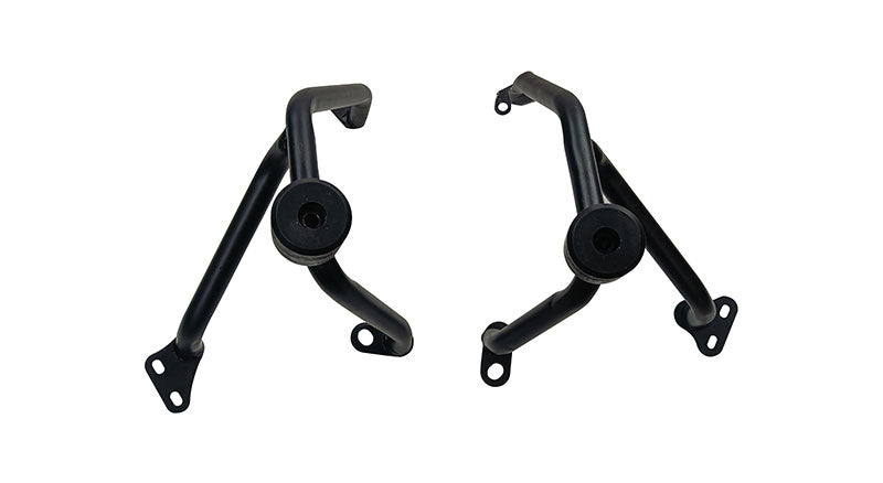 For Royal Enfield New Himalayan 450 Engine Guard with Sliders Black