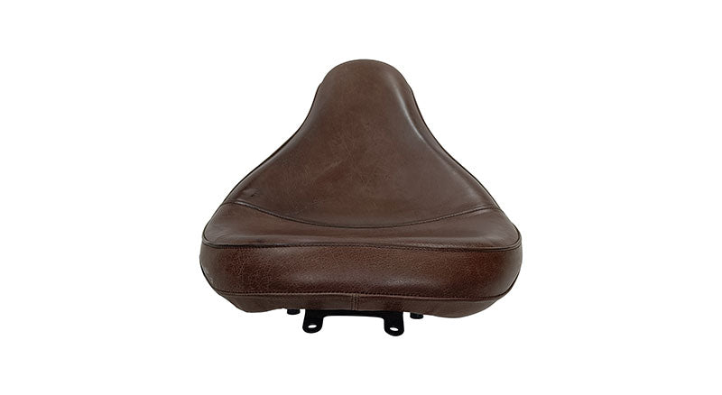 For Royal Enfield Super Meteor 650 Brown Customized Touring Front Solo Seat