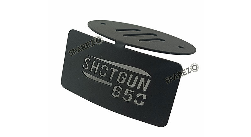 Fit For Royal Enfield Shotgun 650 Stainless Steel Reservoir Cap Guard Black