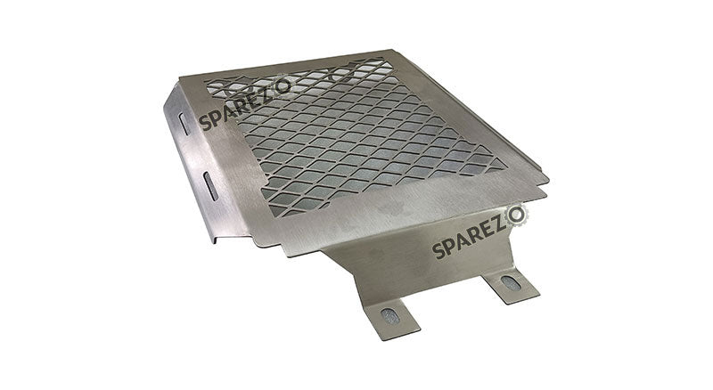Fit For Royal Enfield Shotgun 650 Stainless Steel Radiator Guard Silver