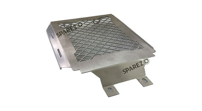 Fit For Royal Enfield Shotgun 650 Stainless Steel Radiator Guard Silver