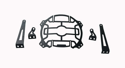 Fit For Royal Enfield Shotgun 650 4 Pcs Accessories Combo Pack Black