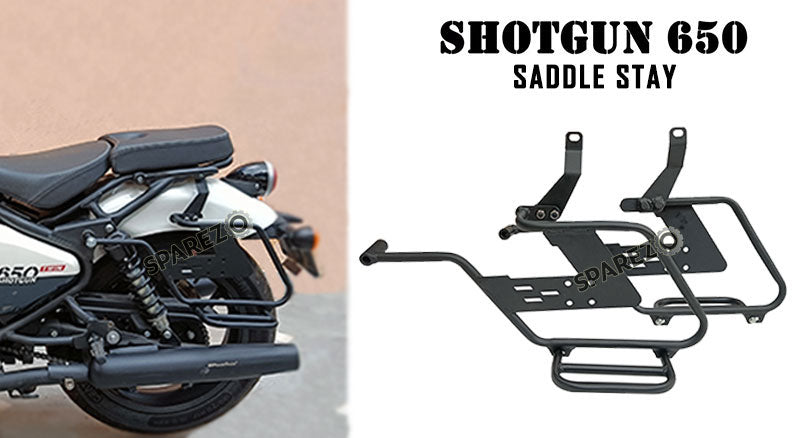 For Royal Enfield Shotgun 650 Accessories Luggage Rack Backrest and Saddle Stay