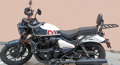 For Royal Enfield Shotgun 650 Accessories Luggage Rack Backrest and Saddle Stay