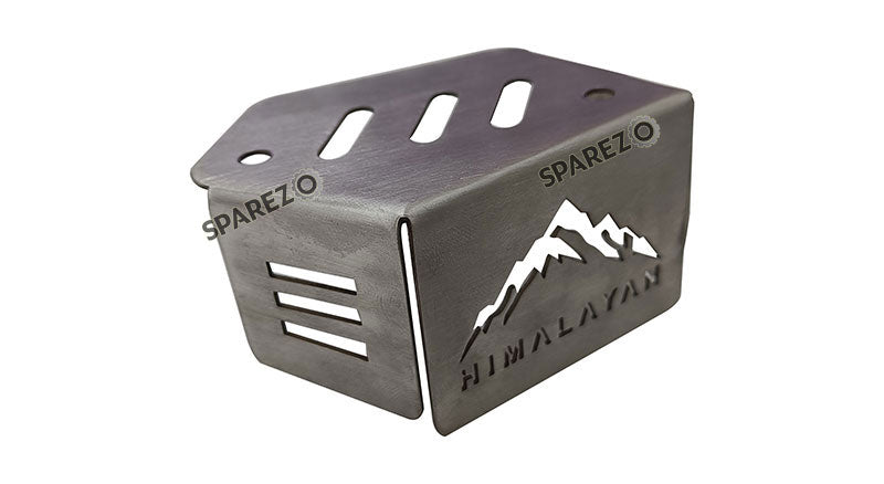 For Royal Enfield New Himalayan 450 Front Reservoir Cap Guard Silver