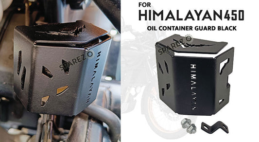 Fit For Royal Enfield New Himalayan 450 Oil Container Guard Black