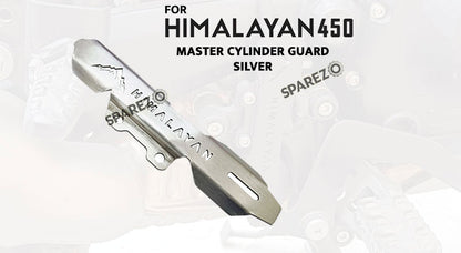 For Royal Enfield New Himalayan 450 Master Cylinder Guard Silver