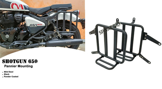 Fit For Royal Enfield Shotgun 650 LH RH Sides Pannier Mounting Kit