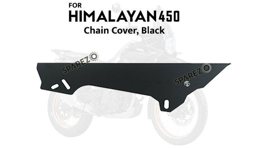 Fit For Royal Enfield New Himalayan 450 Chain Cover Black