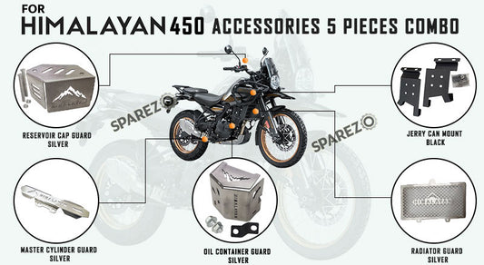 Royal Enfield 5 Pcs Accessories Combo Pack CP-2 Himalayan 450