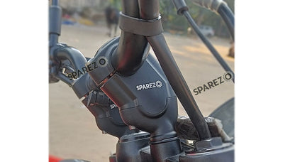 For Royal Enfield Guerrilla 450 45MM Aluminium Handlebar Risers Pair Black