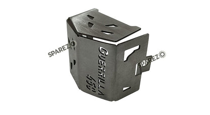 For Royal Enfield Guerrilla 450 Stainless Steel Oil Container Guard Silver