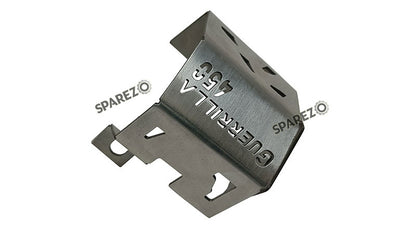 For Royal Enfield Guerrilla 450 Stainless Steel Oil Container Guard Silver