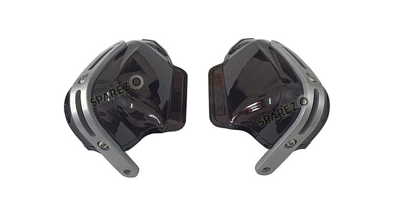 Fit For Royal Enfield Shotgun 650 Tinted Black Color Hand Guard Kit